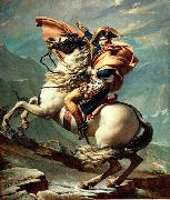 Napoleon at the Saint Bernard Pass Jacques-Louis David